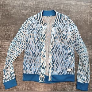 Adidas AY4006 AG Track jacket Q4 White/ Blue S